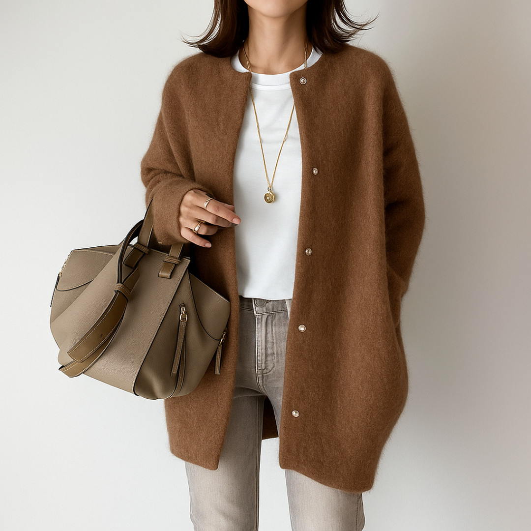 Nainsí – Warm and Stylish Knitted Cardigan