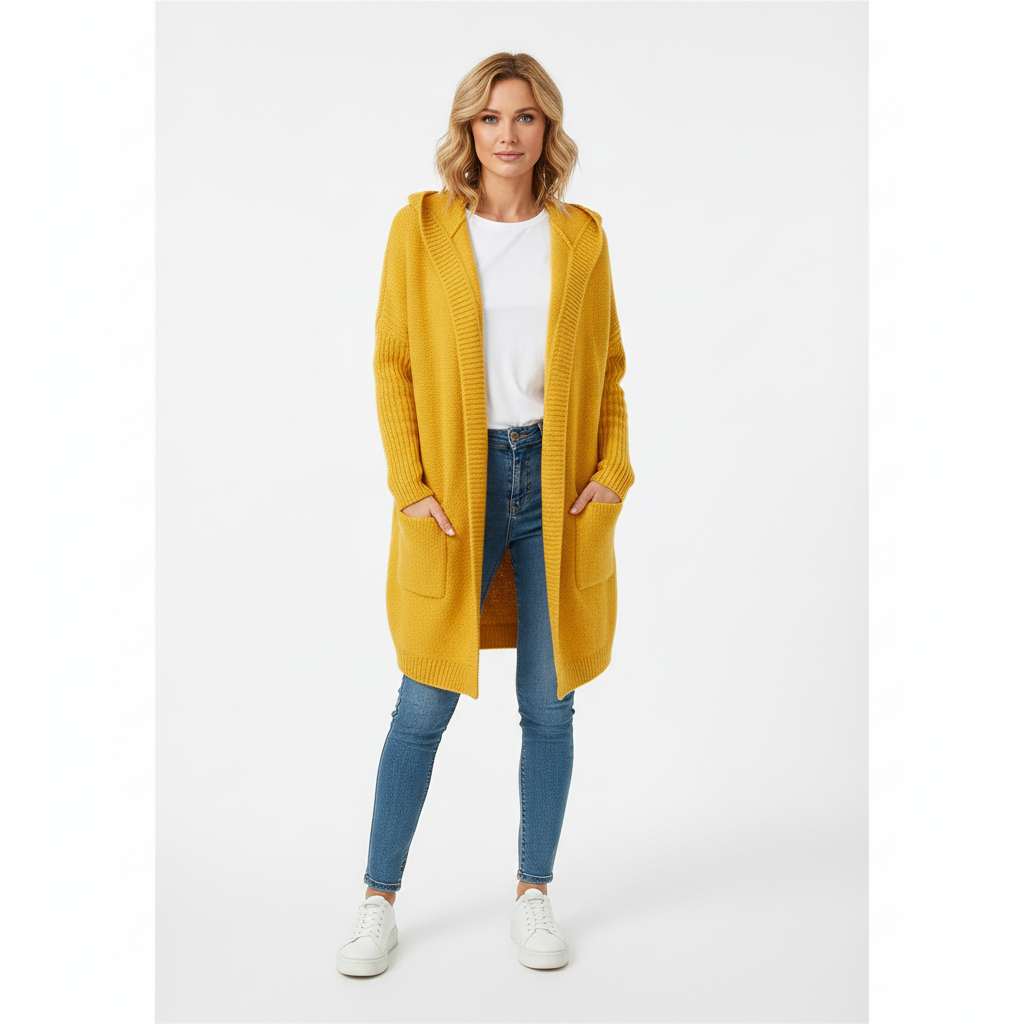VALENTINA ROSSI LOOSE KNIT CARDIGAN