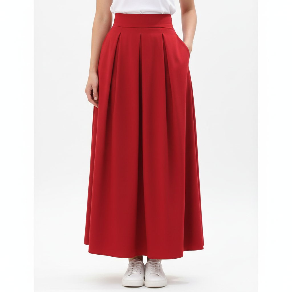 Tzafira – Elegant Maxi Skirt with High Waist