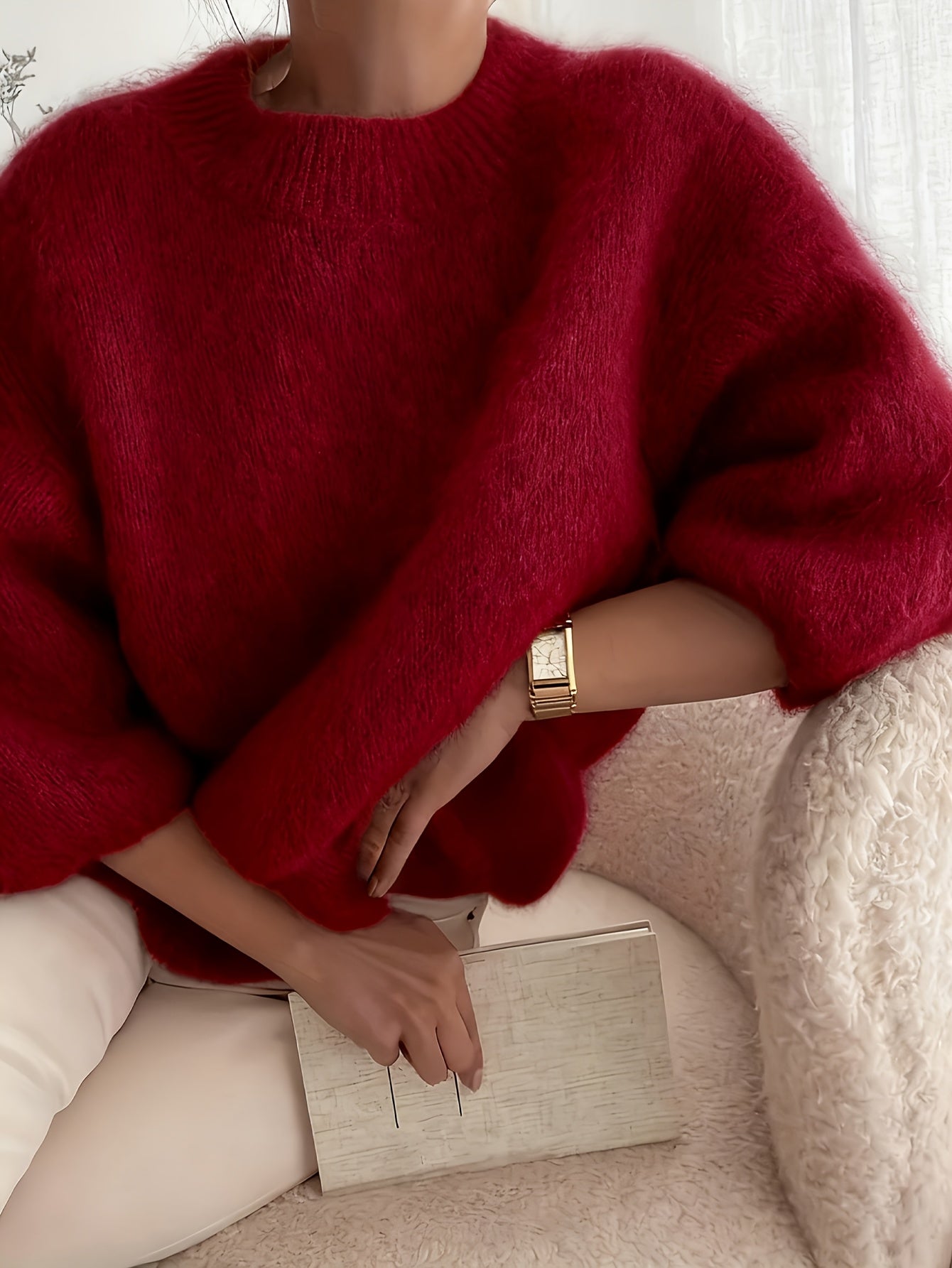 Chic Alpaca Knit Jumper