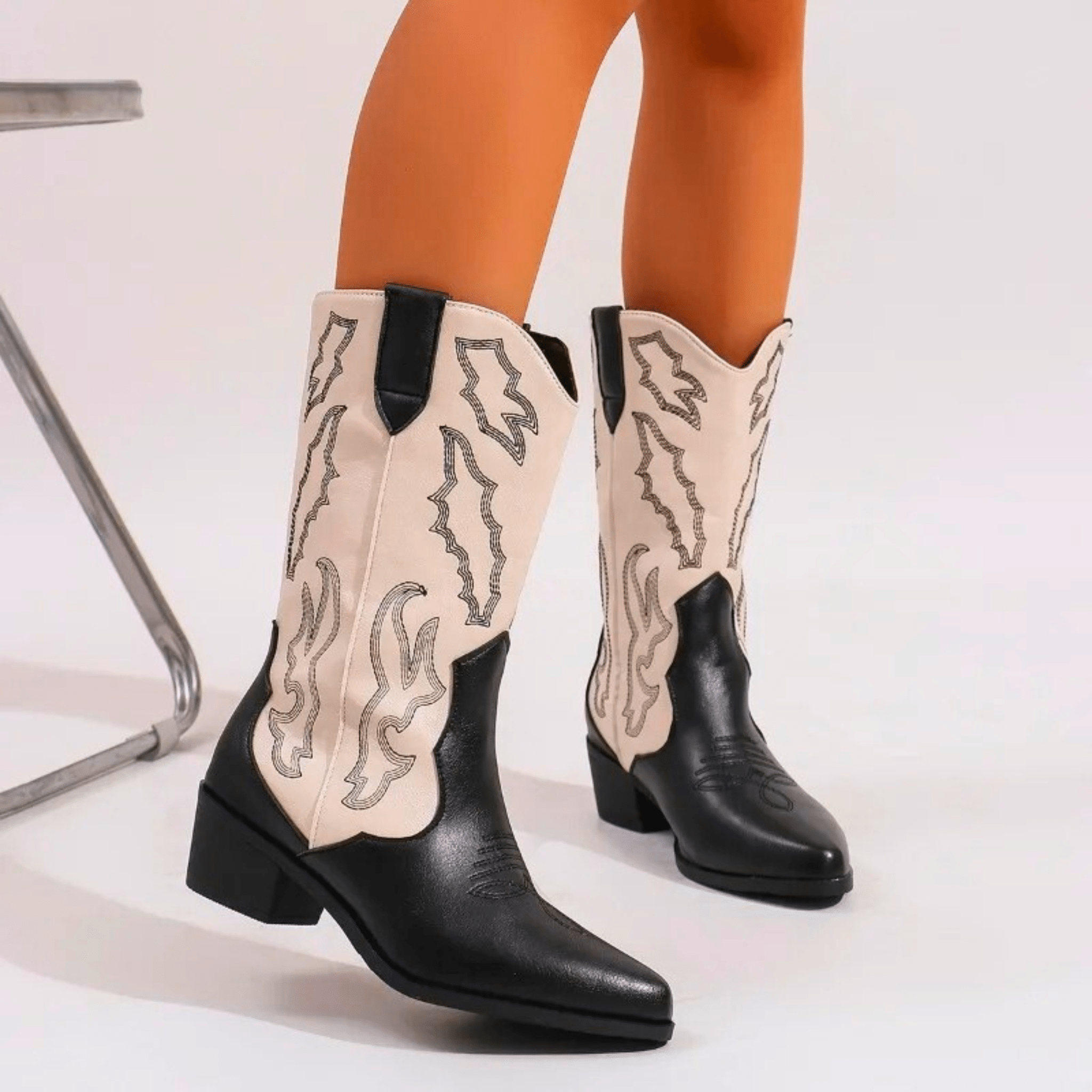 Liora Pointed Leather Boots