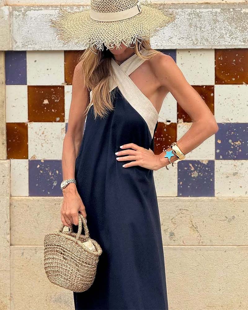 Ruby™ Breathable Crossed Maxi Dress