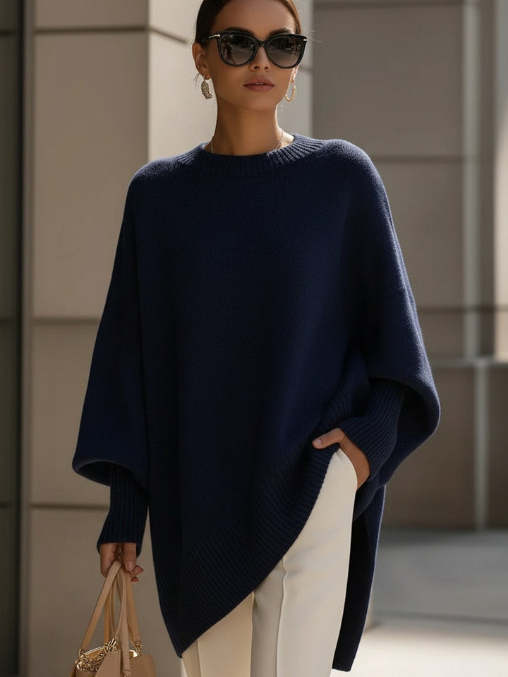 Mandy | Chic Oversized Poncho for Effortless Elegance