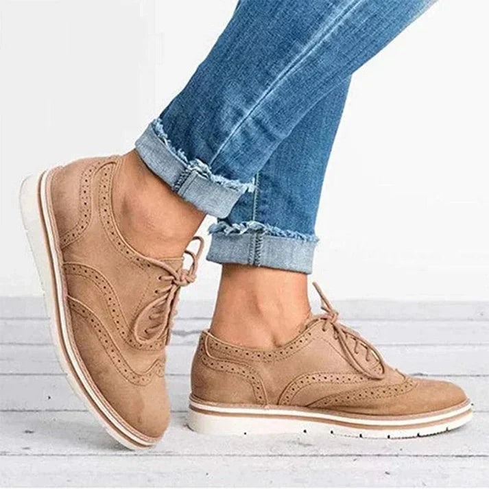 Amara | Comfortable Lace-Up Oxford Shoes