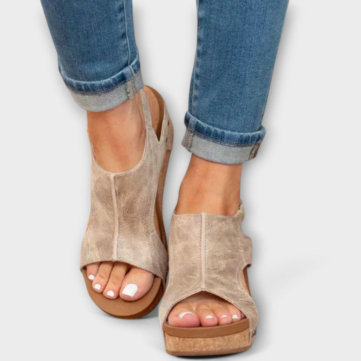 Orthopaedic Shoes with Wedge Heel