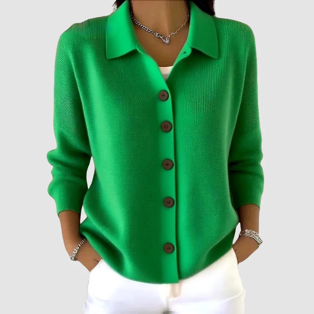 LENA™ Cardigan button comfort