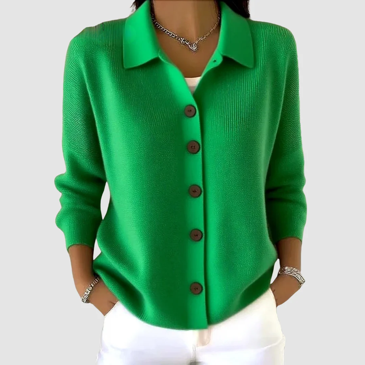 LENA™ Cardigan button comfort
