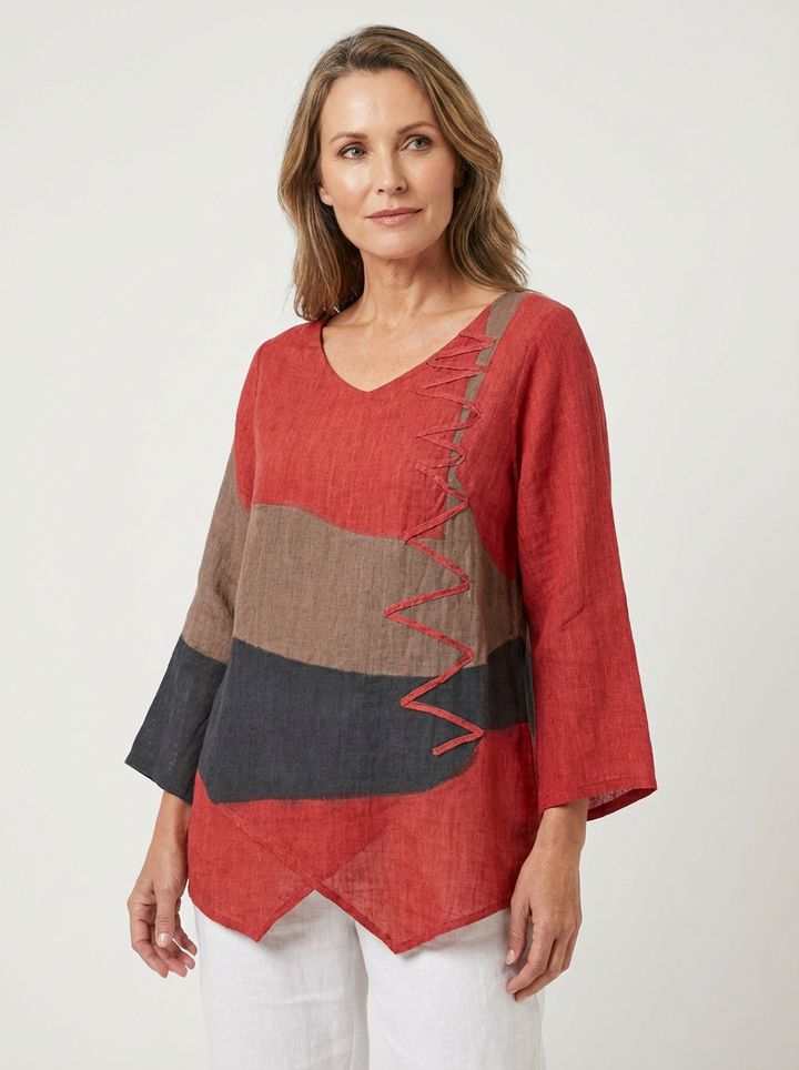Mindy | Breezy Bohemian Blouse