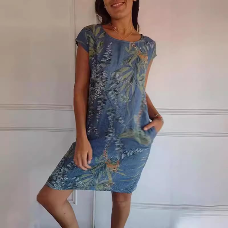 Sunniva | Canvas Charm Midi Dress
