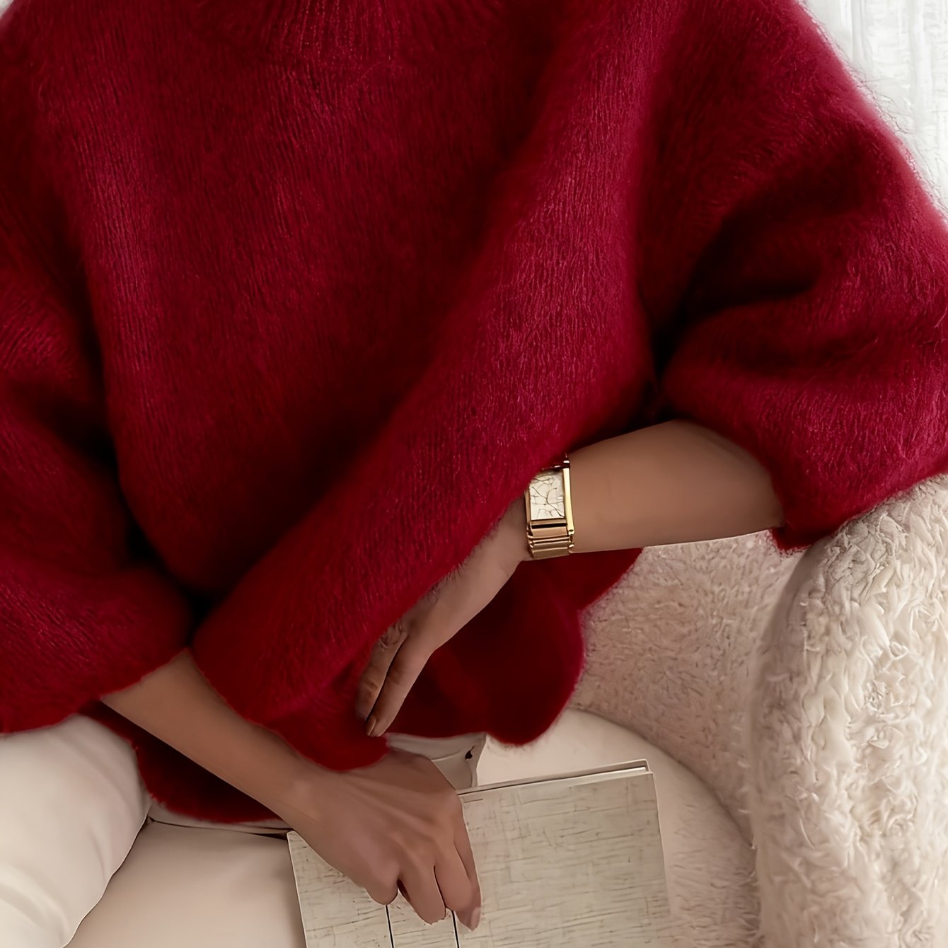 Chic Alpaca Knit Jumper