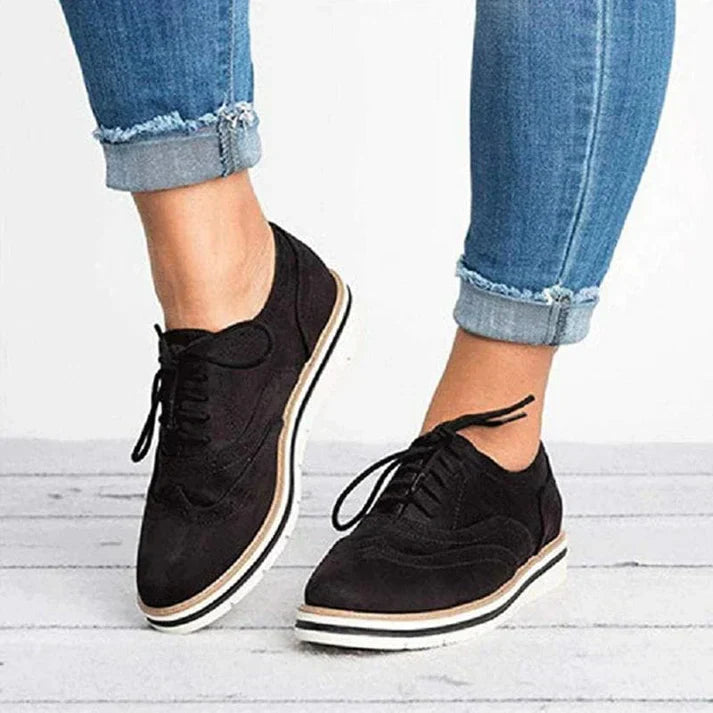 Amara | Comfortable Lace-Up Oxford Shoes