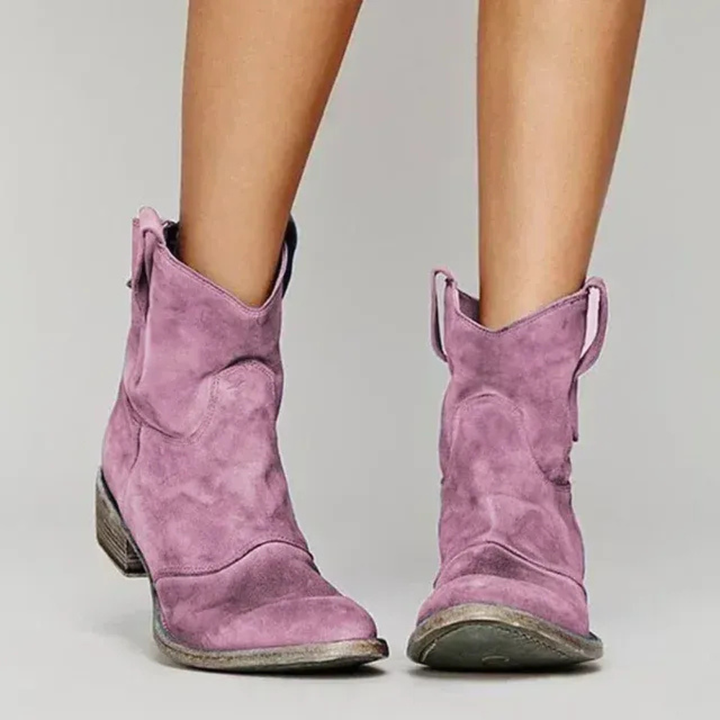 Sienna™ Vintage Western Ankle Boots