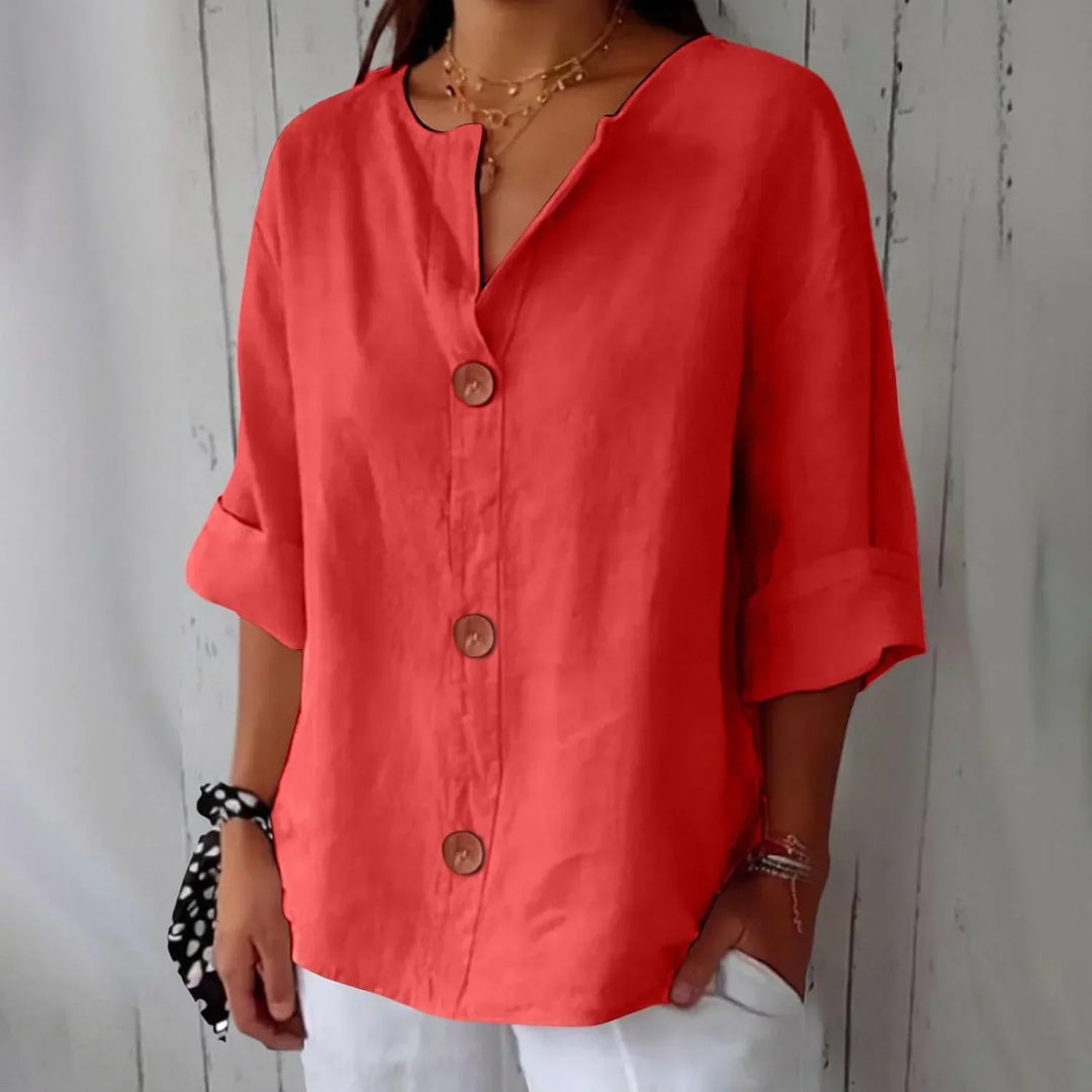 Eden | Casual Comfort Blouse for Everyday Wear