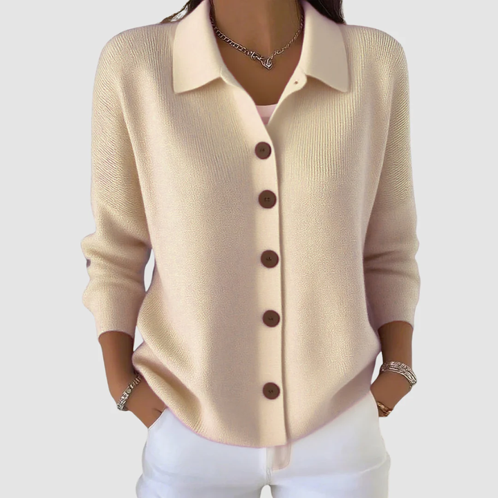 LENA™ Cardigan button comfort
