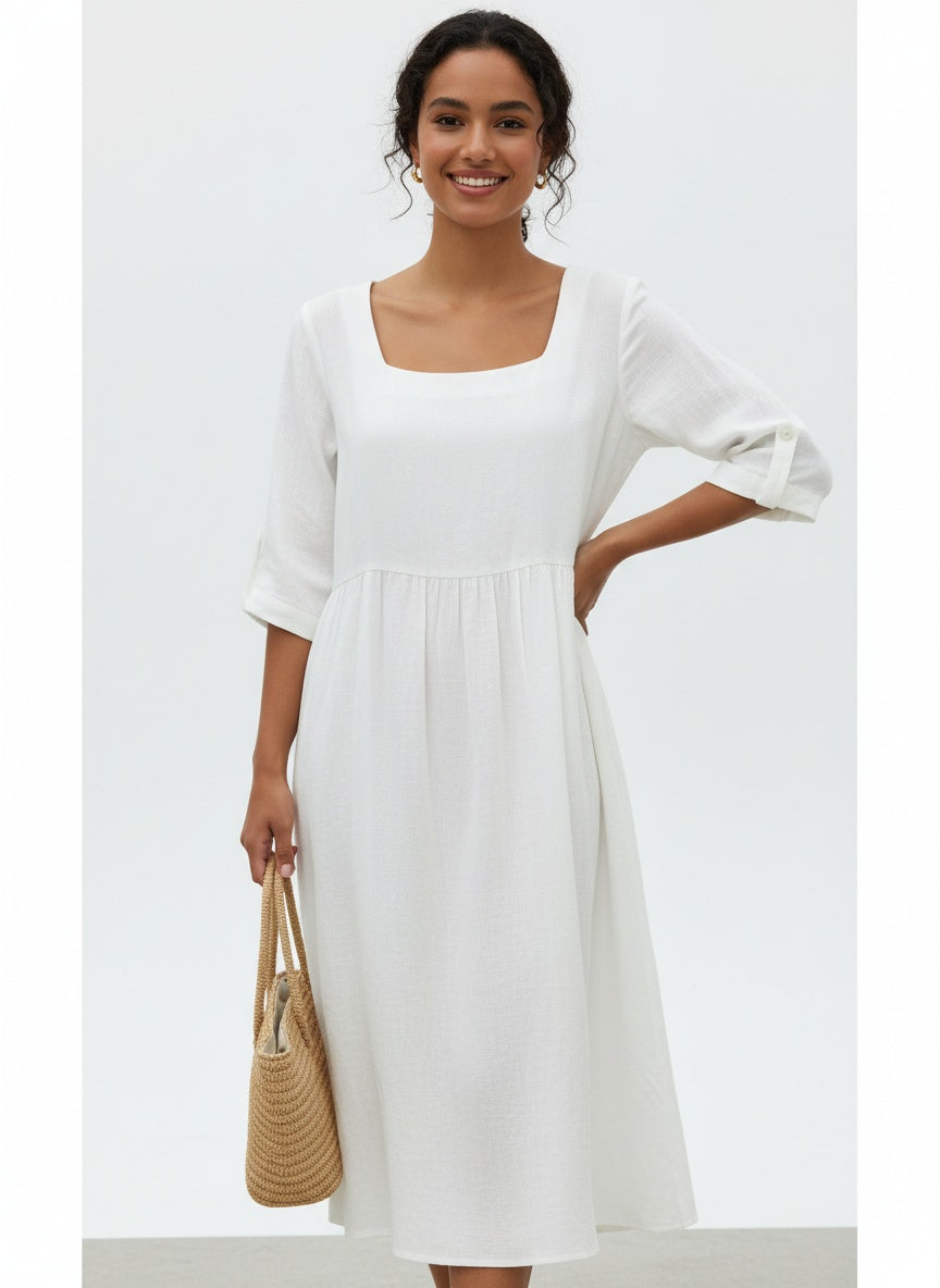 Lunelle – Relaxed Linen Dress