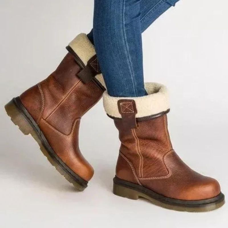 Eireen | Lined Leather Winter Boots