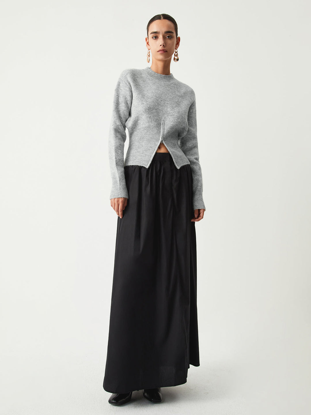 DIANA™ Half-Zip Knit cosy pullover