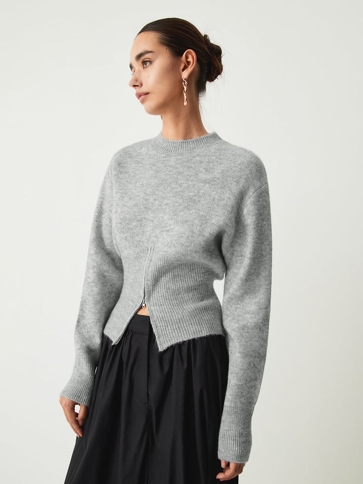 DIANA™ Half-Zip Knit cosy pullover
