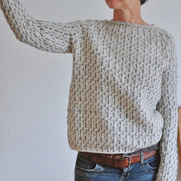 CELESTE™ Refined Knit pullover chic