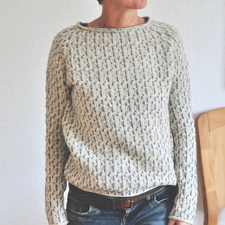 CELESTE™ Refined Knit pullover chic
