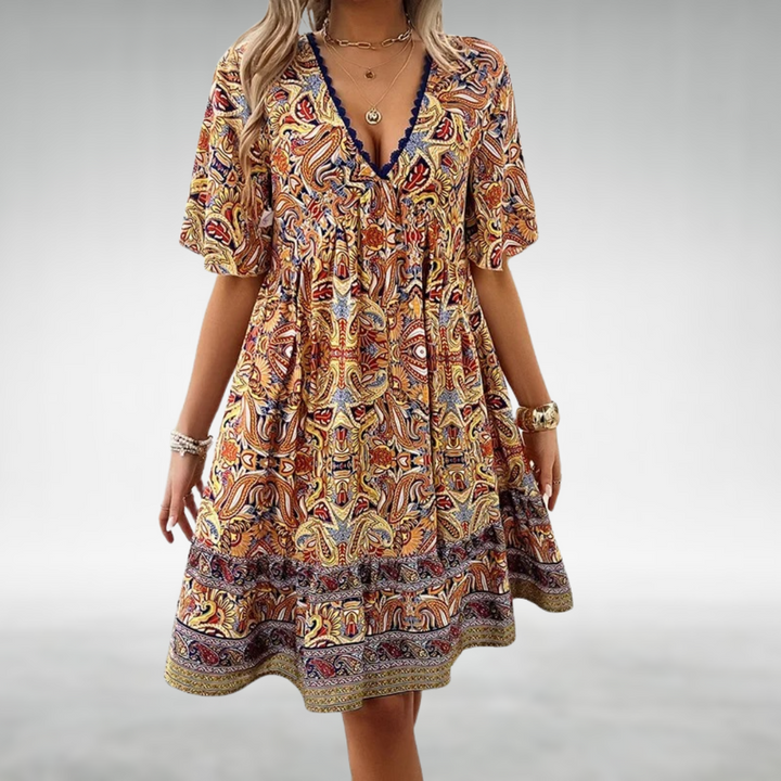 CASTELLE | CHIC BOHEMIAN DRESS