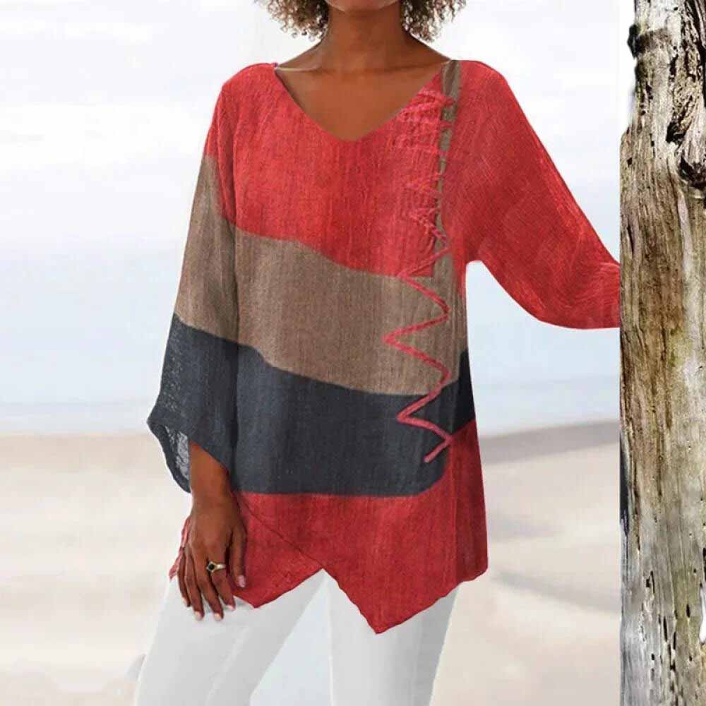 Mindy | Breezy Bohemian Blouse