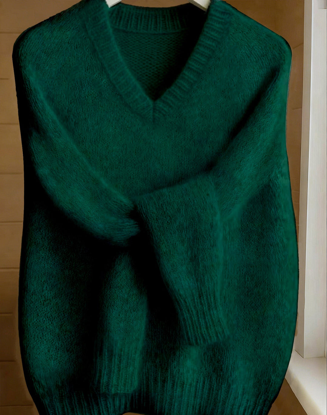 VIVIENNE™ V-Neck Cashmere Feel Sweater
