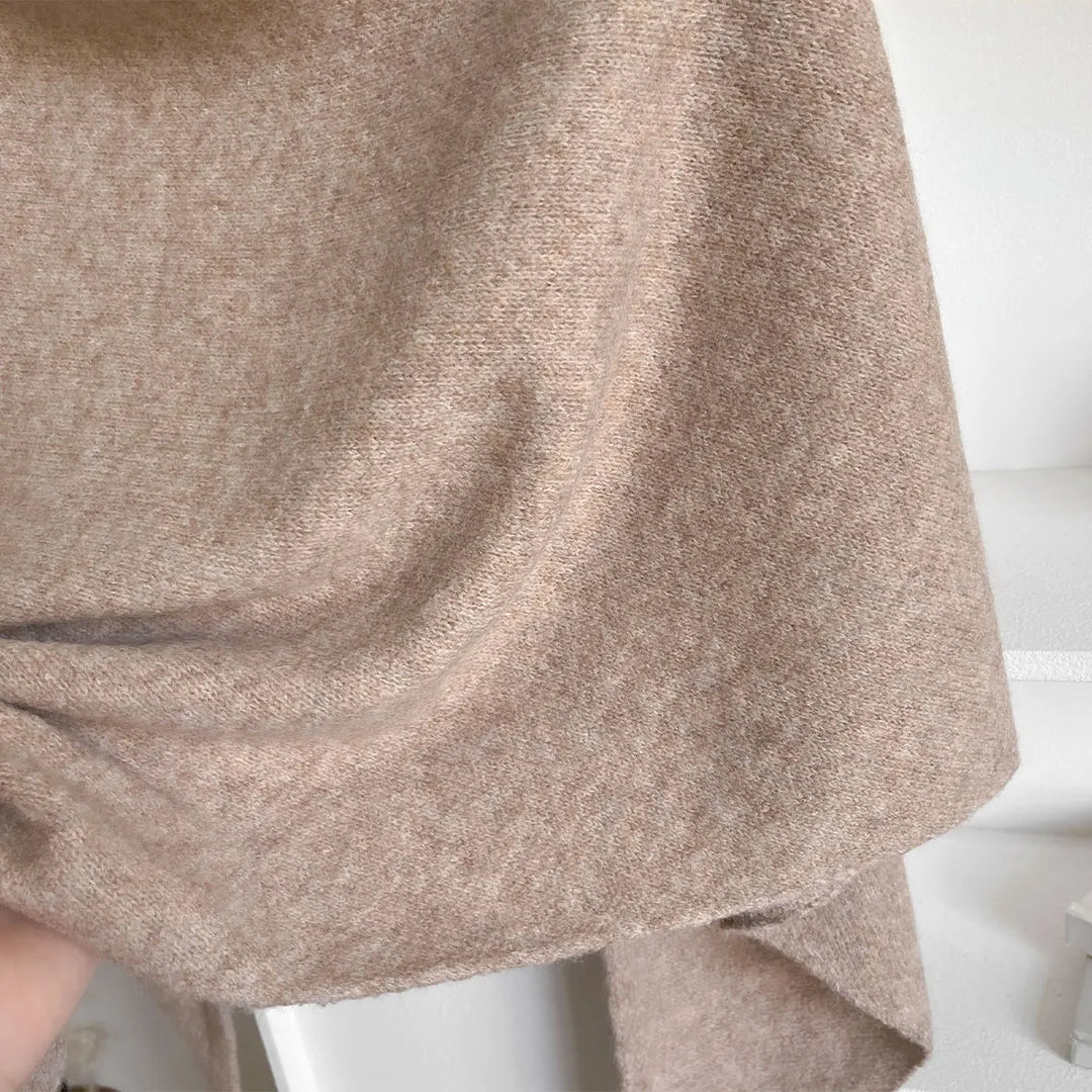 Alba | Tie Front Wrap Shawl
