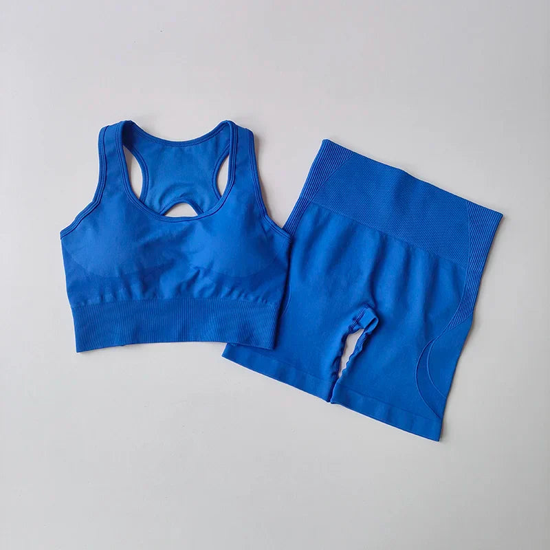 Adele™ Sport Set - 2 PCS Women Seamless Yoga Set