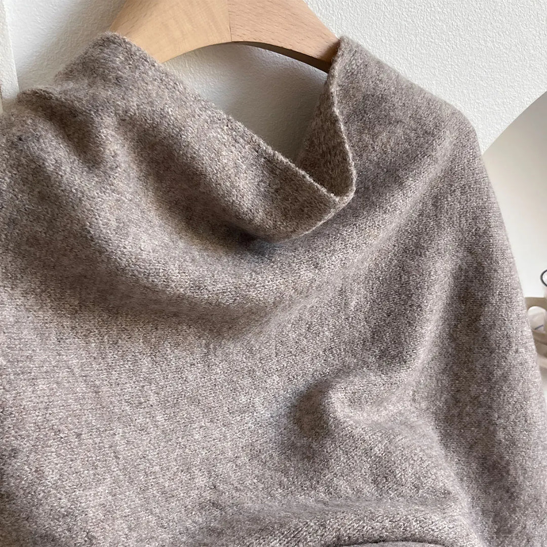 Alba | Tie Front Wrap Shawl