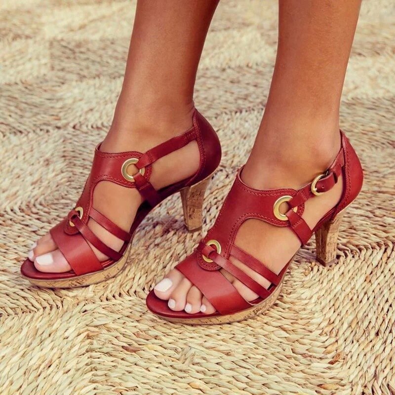 Maribel | Classic Strappy Heeled Sandals