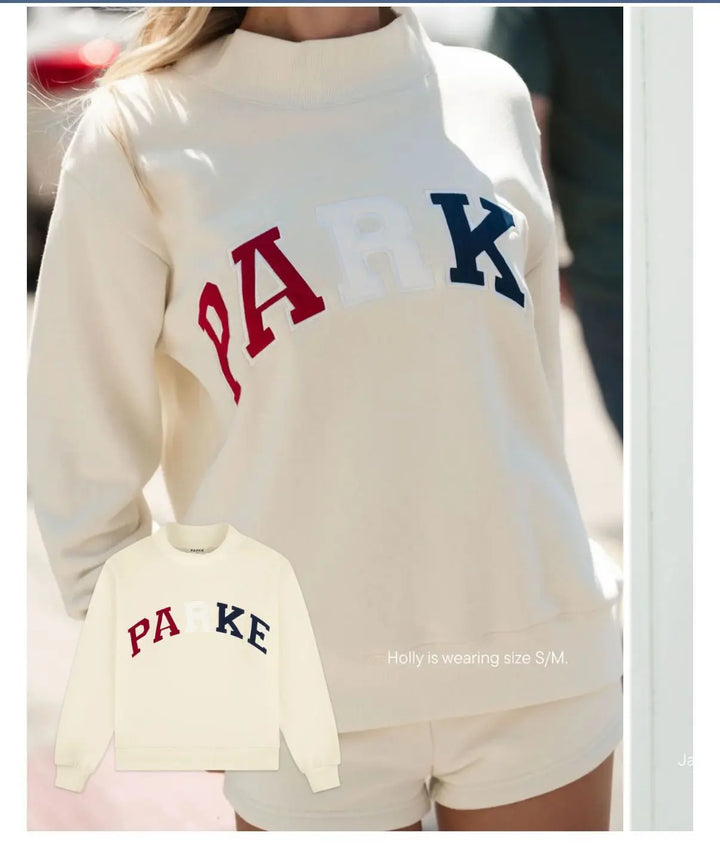 Women’s Oversized Varsity Letter Sweater