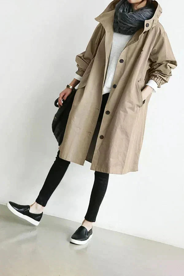Tiernan – Water-Repellent Trench Coat
