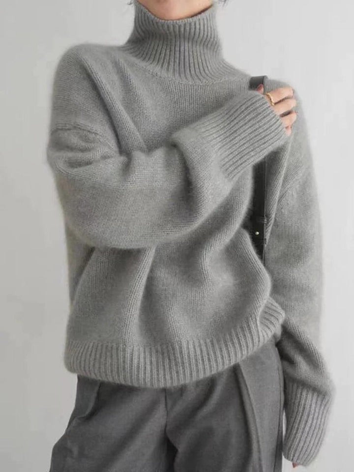CAMILA™ Cashmere Feel Turtleneck soft luxe