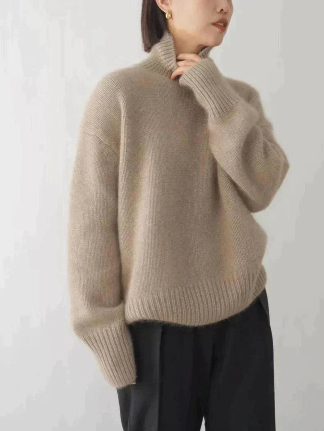 CAMILA™ Cashmere Feel Turtleneck soft luxe