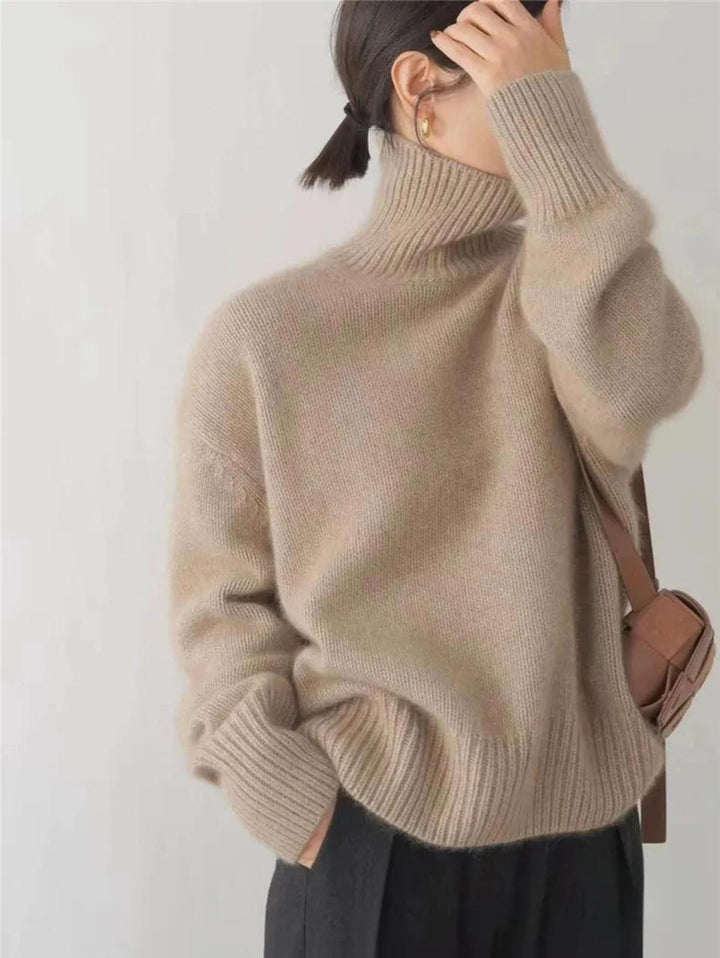 CAMILA™ Cashmere Feel Turtleneck soft luxe