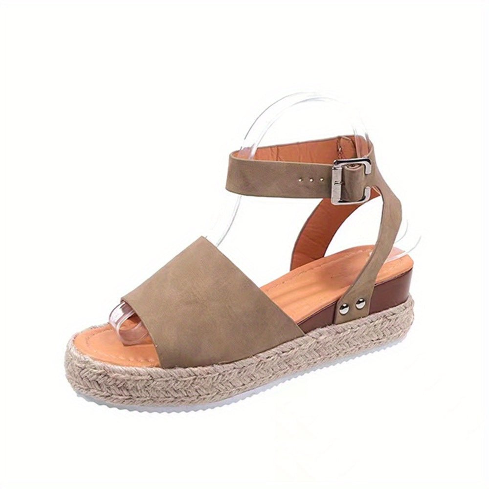 Alessa Women's Platform Sandals with Ankle Strap