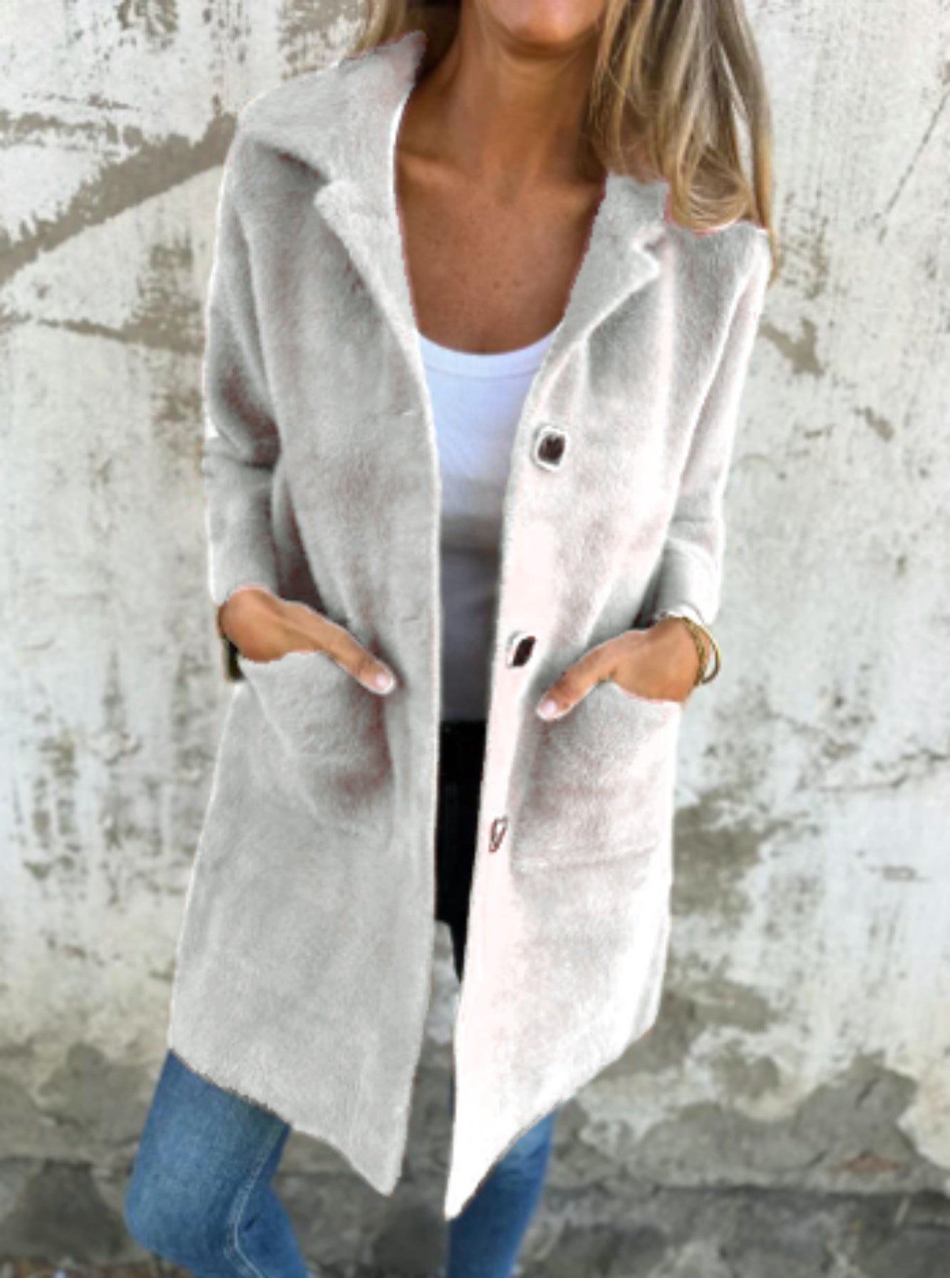 Marce™ | Elegant, Rough Coat