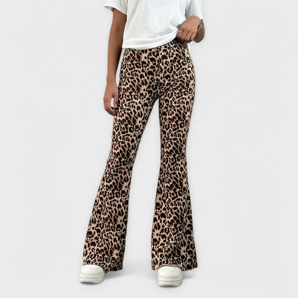 Leopardia™ Bootcut Pants