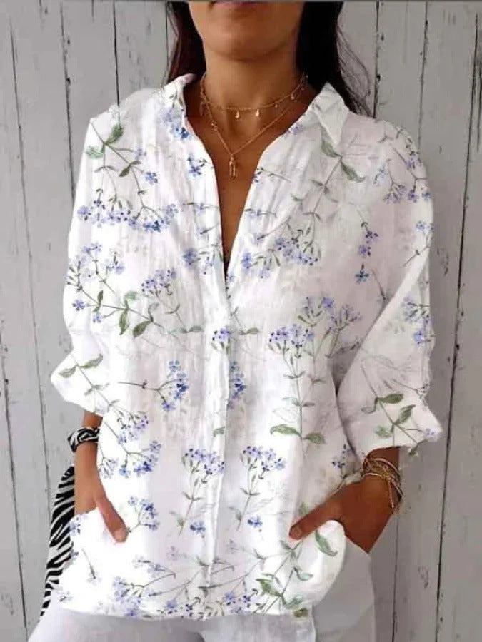 Elin | Soft Floral Blouse