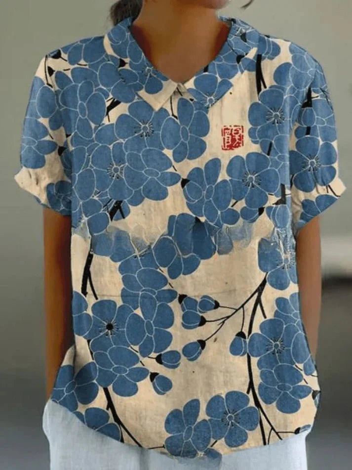 Addison | Floral Print Blouse