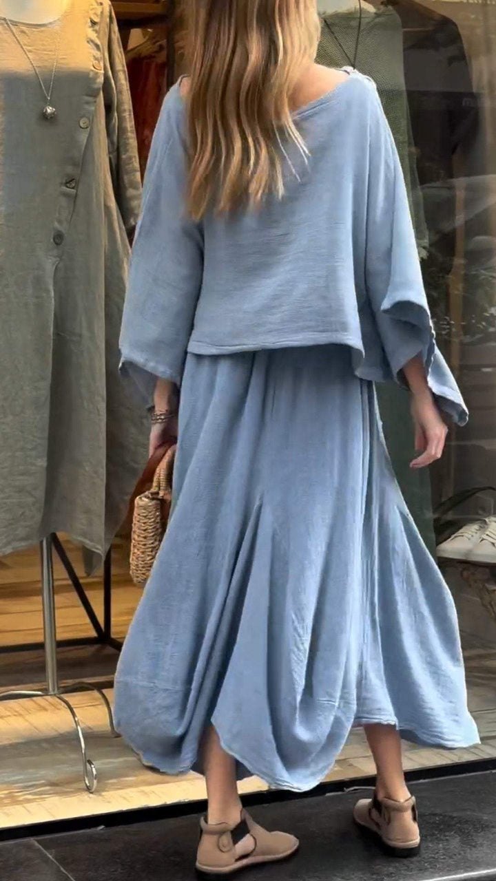 Zelora™ Flowing Casual Two-Piece Set