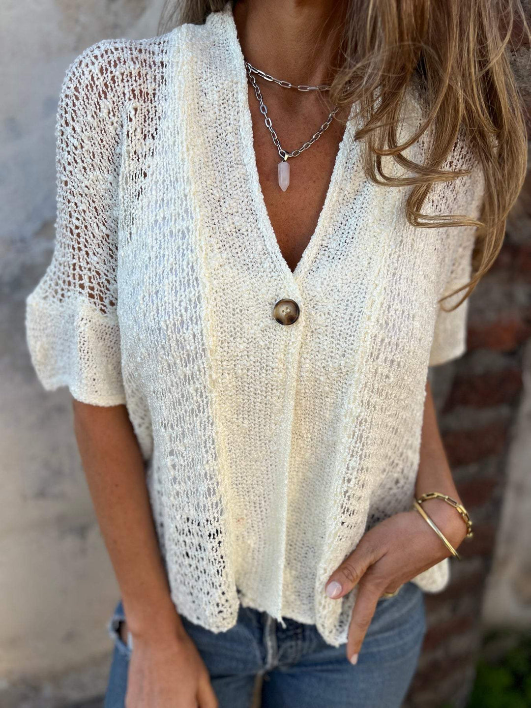 Maeve | Elegant Textured Top