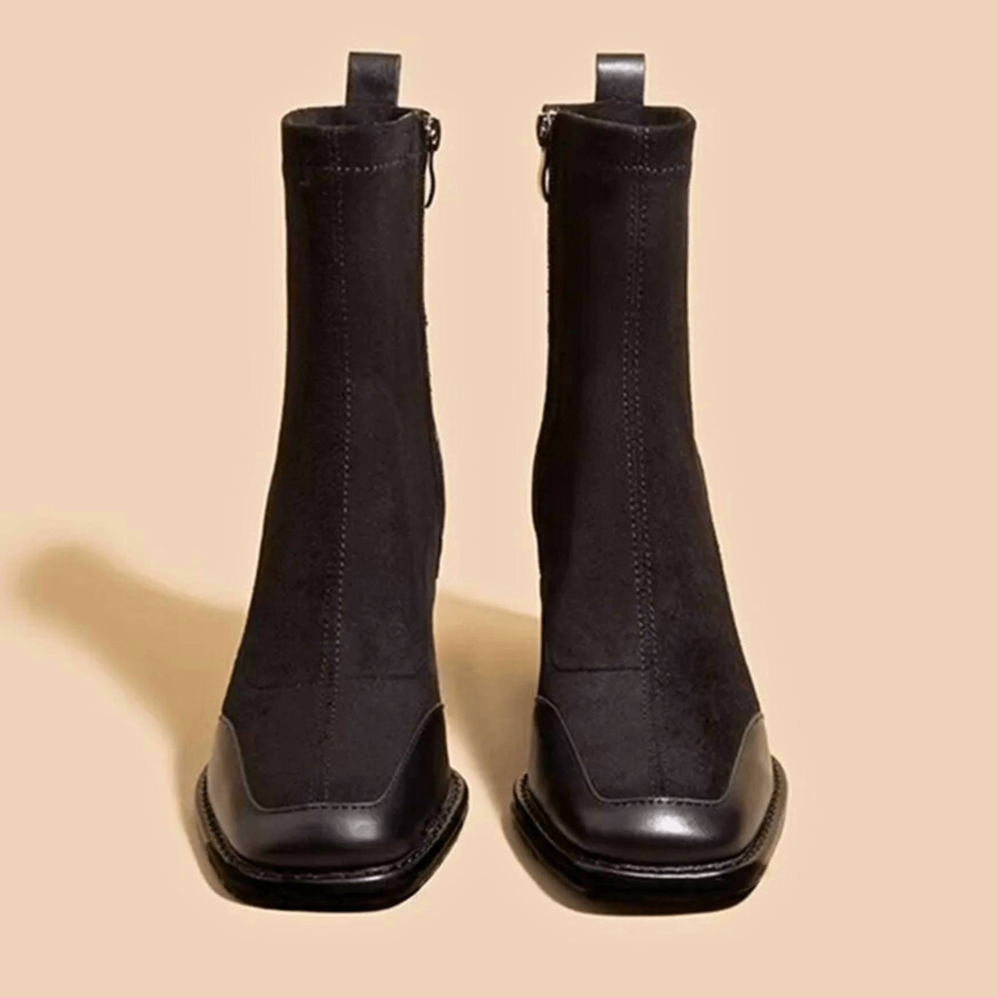 Maison Leather Ankle Boots